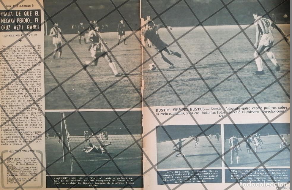 Sammeln von Plakaten: AFICHE RETRO PARTIDO CRUZ AZUL - NECAXA 1963