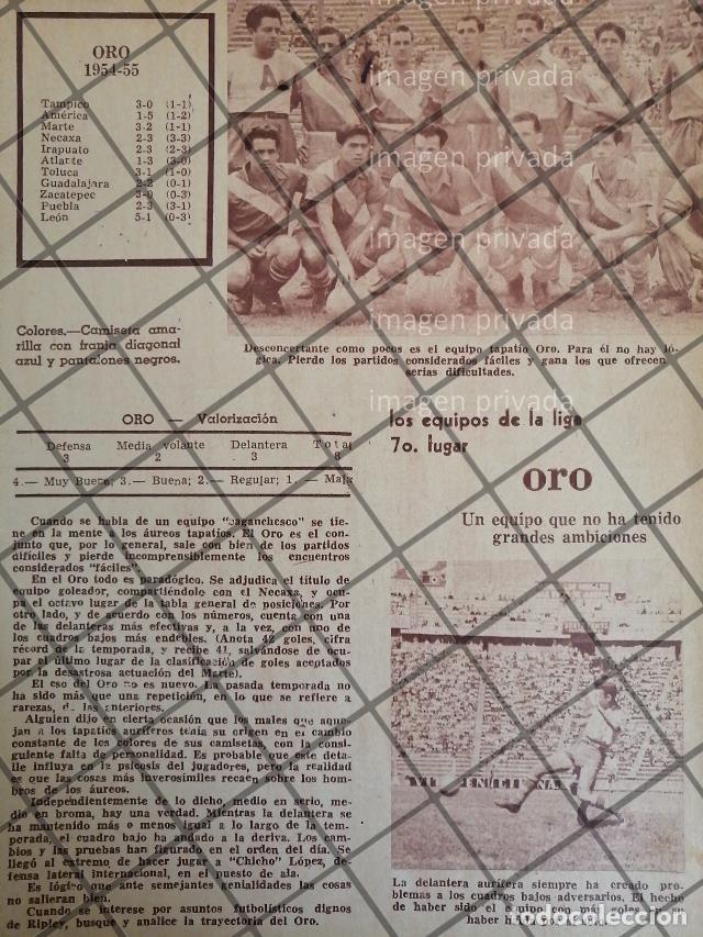 Sammeln von Plakaten: AFICHE RETRO CLUB DE FUTBOL ORO 1955