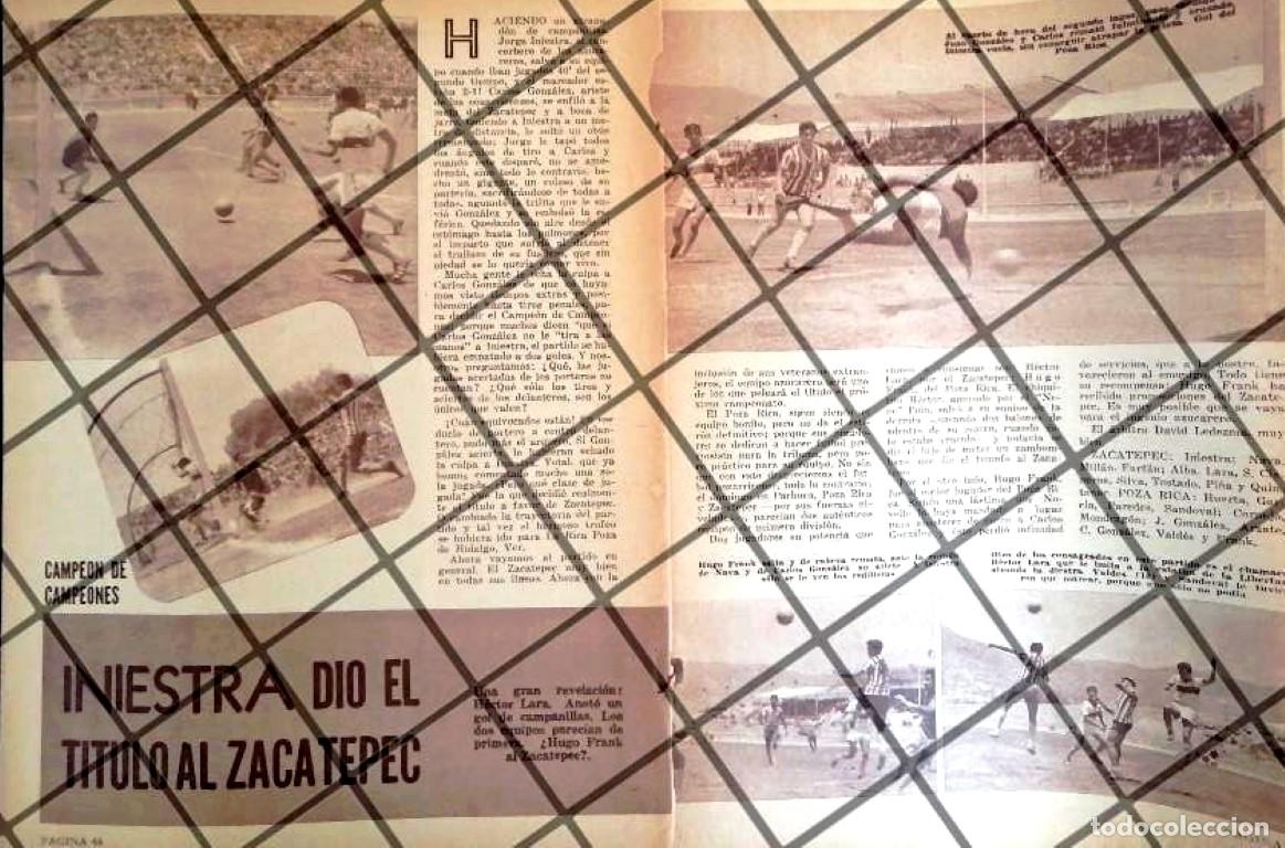 Sammeln von Plakaten: AFICHE RETRO PARTIDO ZACATEPEC Vz POZA RICA 1955