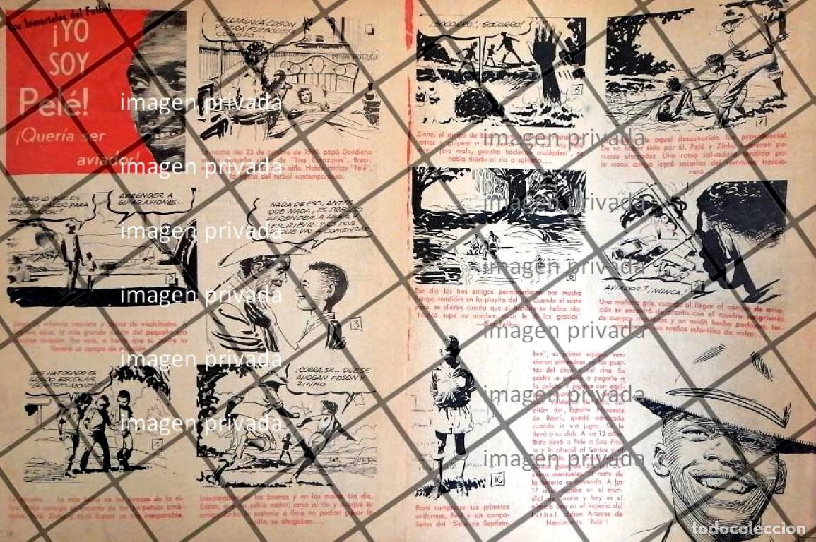 Sammeln von Plakaten: TIRA COMICA RETRO. EL REY PELE 1963 POR. ARTURO CASILLAS