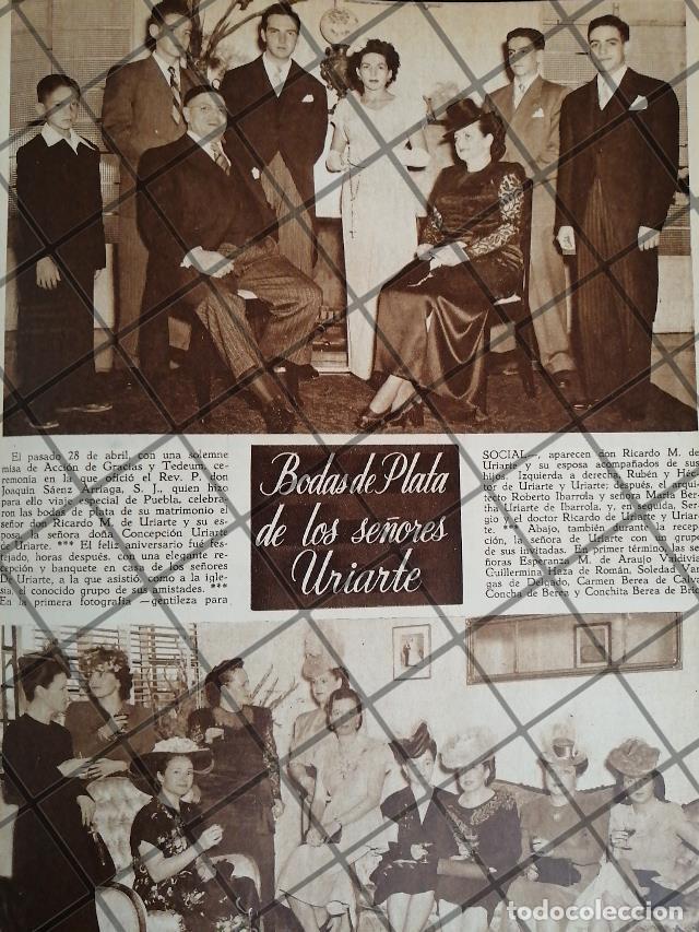 Sammeln von Plakaten: AFICHE ANTIGUO BODAS DE PLATA URUARTE Y URIARTE 1948