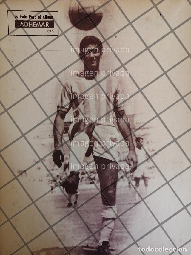 Sammeln von Plakaten: AFICHE RETRO FUTBOLISTA. ADHEMAR 1963 ORO DE JALISCO