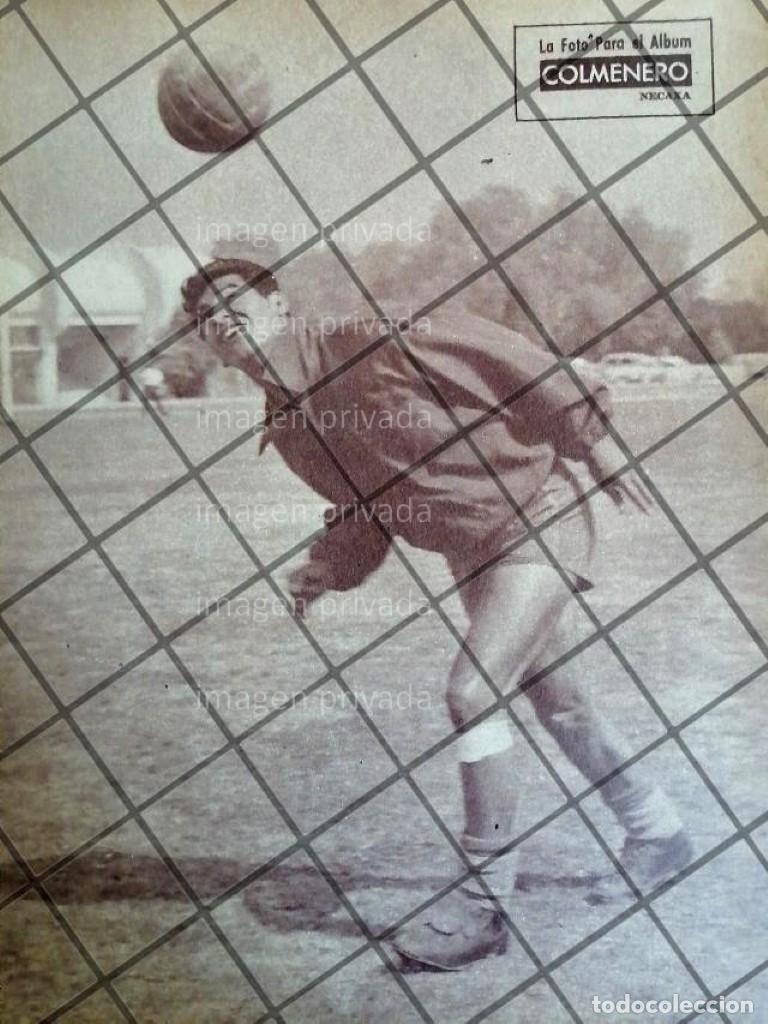 Sammeln von Plakaten: AFICHE RETRO FUTBOLISTA EDUARDO EL NEGRO COLMENERO 1963