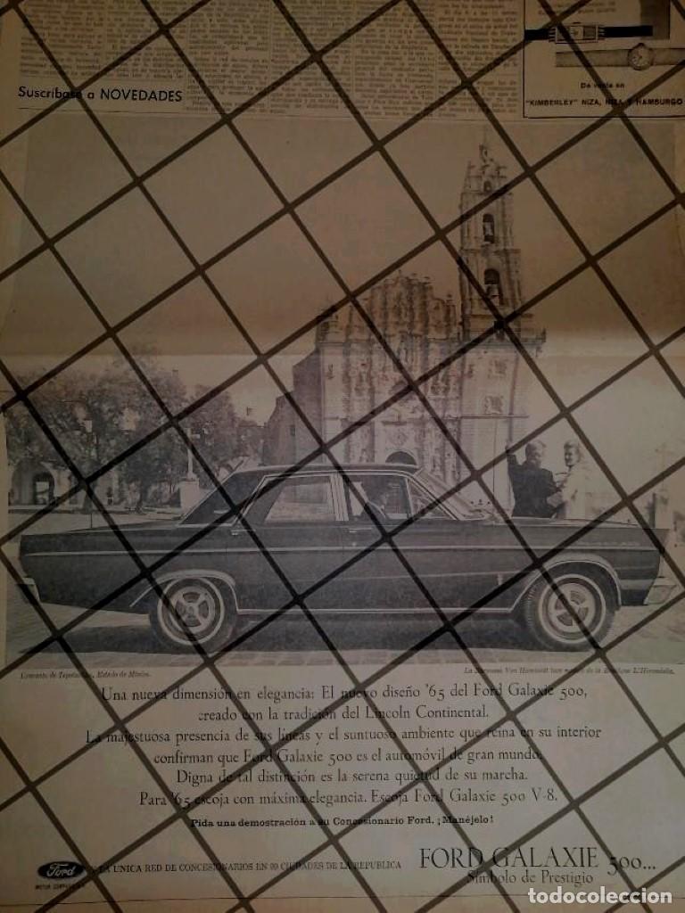 Sammeln von Plakaten: CARTEL RETRO FORD GALAXIE 500 1964. T POSTER