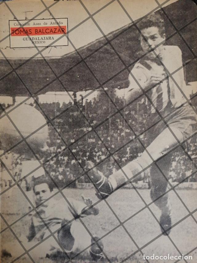 Sammeln von Plakaten: AFICHE RETRO FUTBOLISTA. TOMAS BALCAZAR 1963