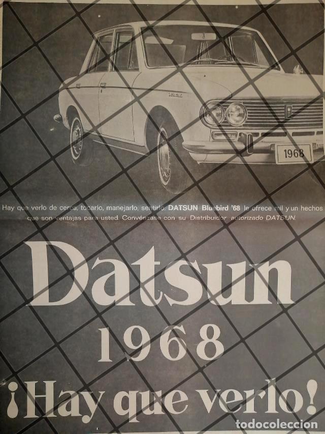 Sammeln von Plakaten: CARTEL RETRO AUTOS DATSUN BLUEBIRD 1968 T POSTER