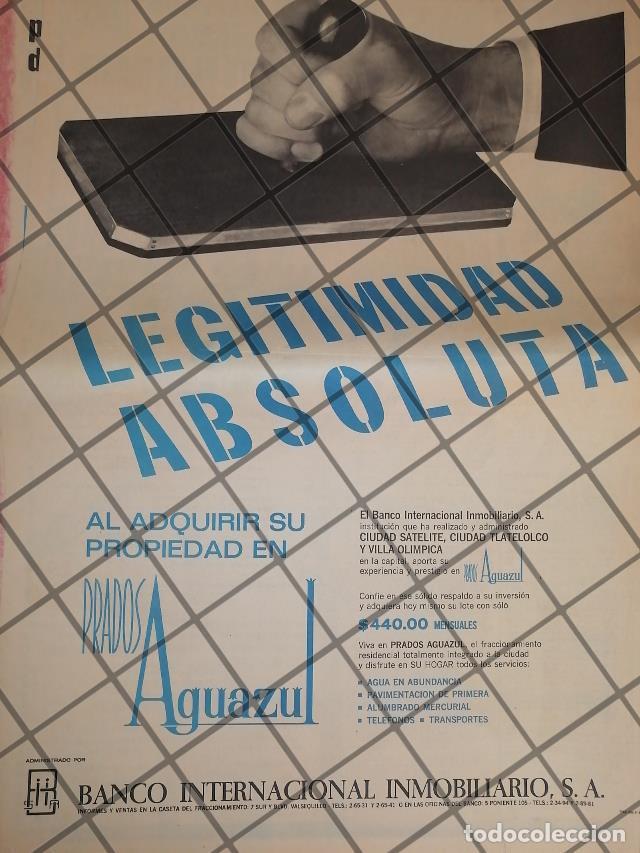 Coleccionismo de carteles: CARTEL PUBLICIDAD RETRO COLONIA PRADOS AGUAZUL 69 T POSTER