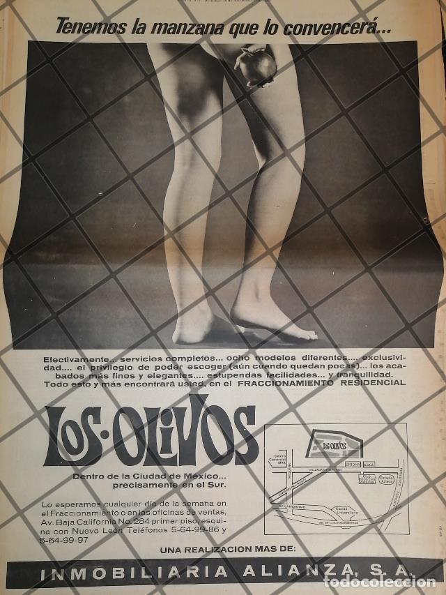 Coleccionismo de carteles: CARTEL PUBLICITARIO RETRO. COLONIA LOS OLIVOS 1969 T.POSTER