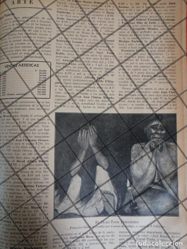 Coleccionismo de carteles: AFICHE RETRO ESPECULACION DEL ARTE EN MEXICO 1942