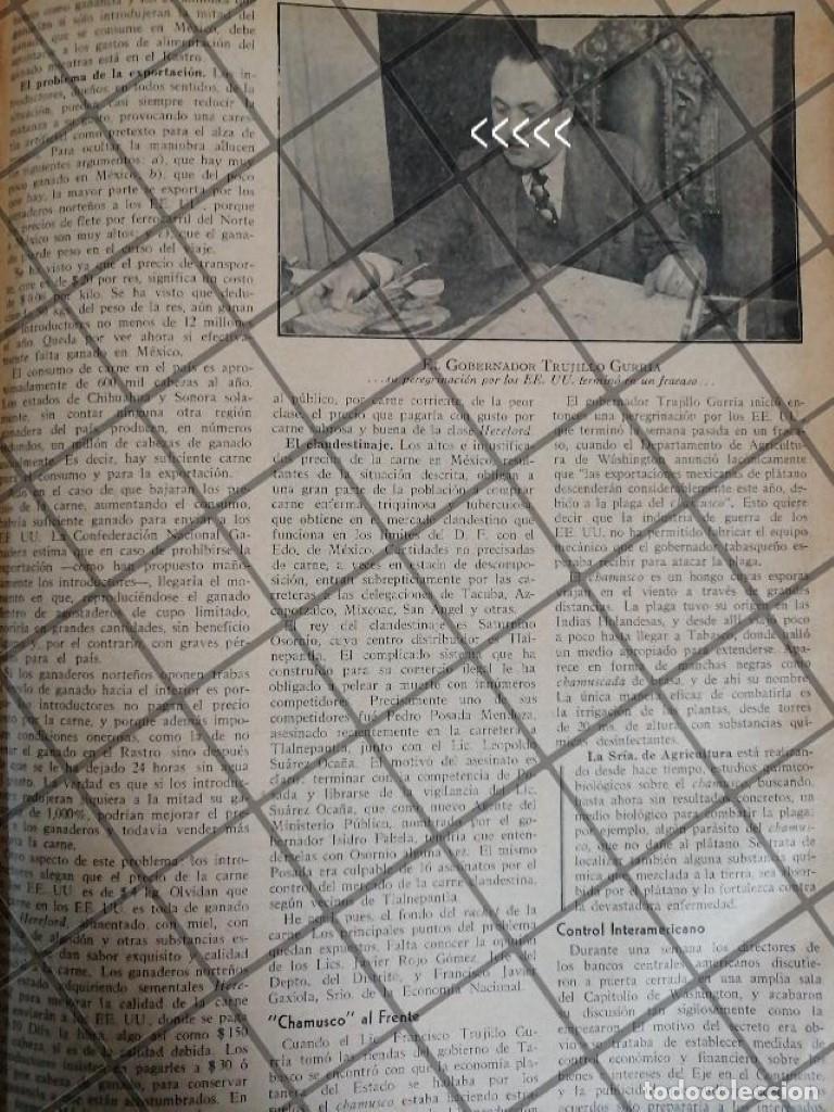 Coleccionismo de carteles: AFICHE RETRO FRANCISCO TRUJILLO GUERRA 1942