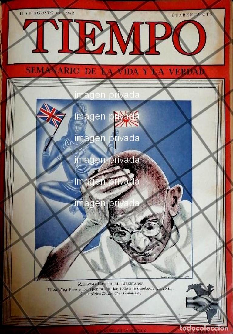 Poster collecting: PORTADA ANTIGUA. MAHATMA GANDHI 1942