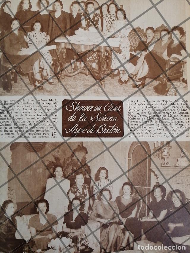 Poster collecting: AFICHE ANTIGUO SHOWER EN LA CASA BRETO ASPE 1948