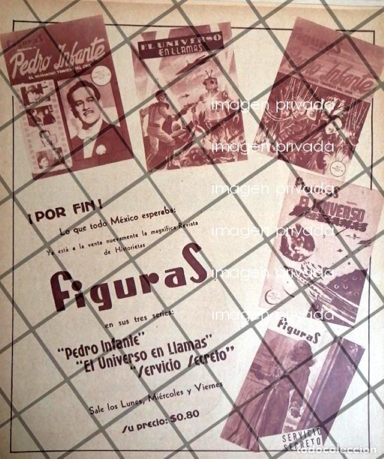 Poster collecting: CARTEL PUBLICITARIO RETRO LANZAN REVISTA PEDRO INFANTE /2