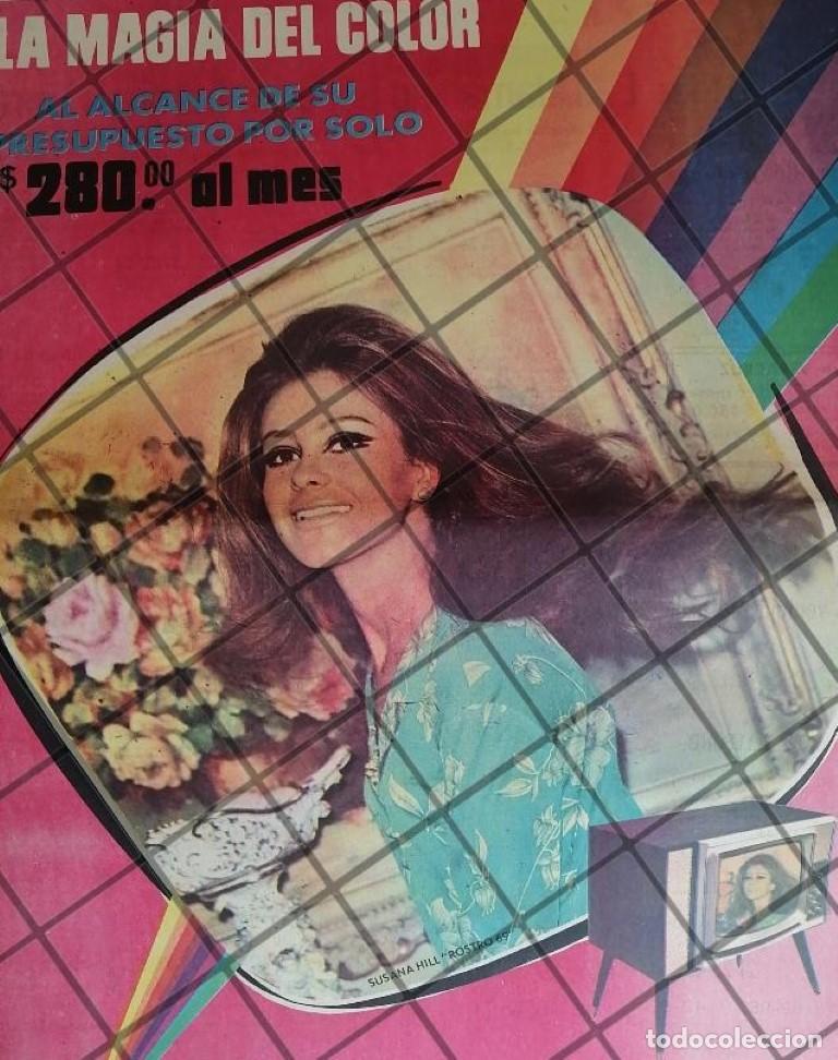 Colecionismo de cartazes: CARTEL PUBLICITARIO ANTIGUO TELEVISORES MAJESTIC 1969