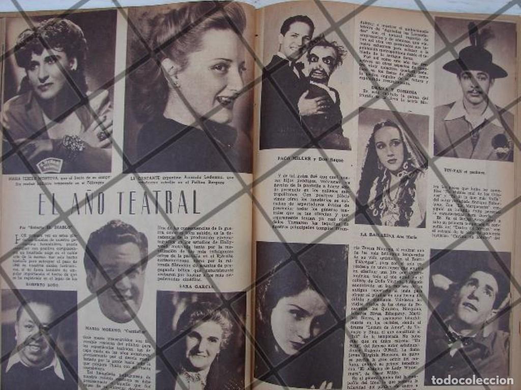 Collectionnisme d'affiches: AFICHE RETRO ARTISTAS DE TEATRO Y RADIO DE 1943