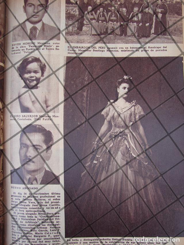 Sammeln von Plakaten: AFICHE RETRO QUINCEA&Ntilde;ERA. ESTHER PERALTA VALDES 1943