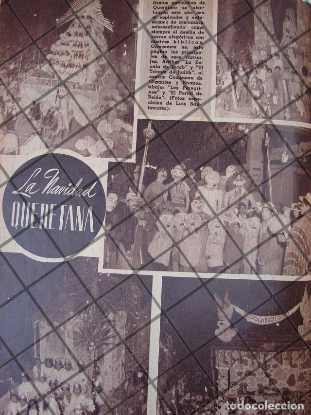 Sammeln von Plakaten: AFICHE RETRO LA NAVIDAD EN QUERETARO 1943