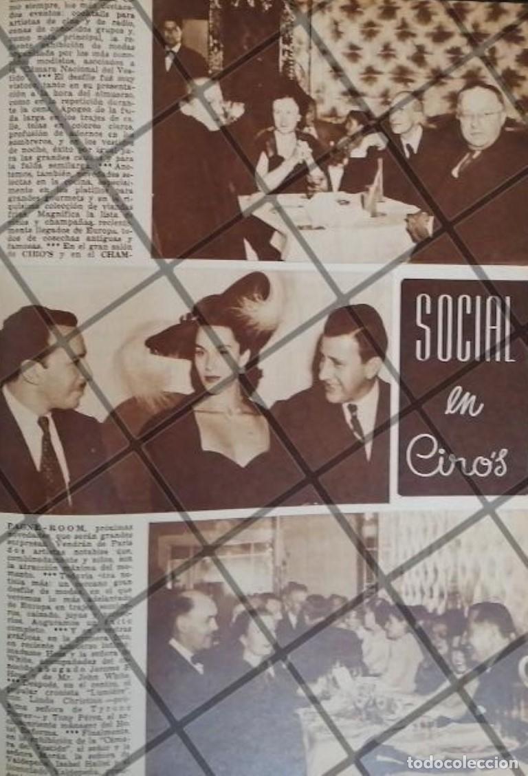 Sammeln von Plakaten: AFICHE ANTIGUO CENTRO NOCTURNO CIROS 1948 /5