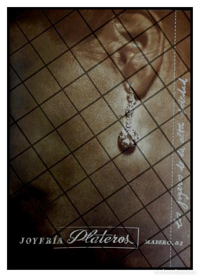 Sammeln von Plakaten: CARTEL ANTIGUO JOYERIA PLATEROS 1948 10
