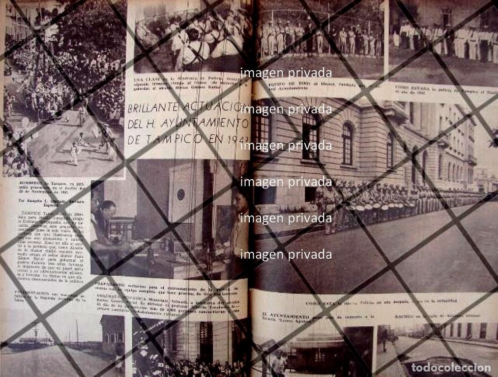 Sammeln von Plakaten: AFICHE RETRO OBRAS EL AYUNTAMIENTO DE TAMPICO 1944