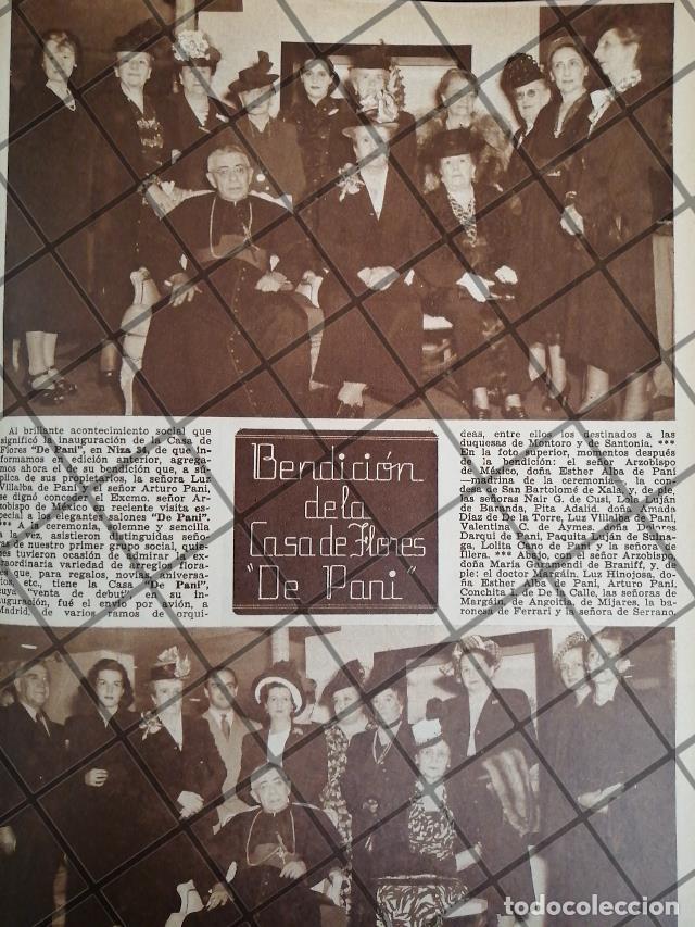 Sammeln von Plakaten: AFICHE ANTIGUO INAUGURAN FLORERIA DE ARTURO PANI 1948