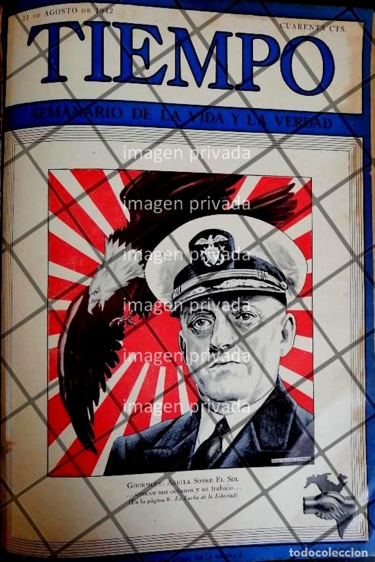 Sammeln von Plakaten: PORTADA ANTIGUA. ALMIRANTE. ROBERT LEE GHORMLEY 1942
