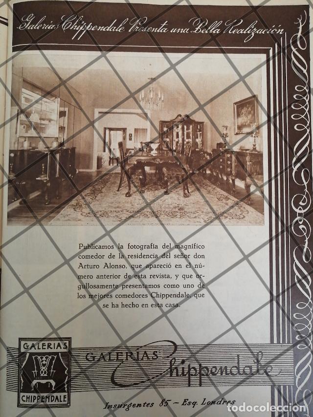 Sammeln von Plakaten: CARTEL PUBLICITARIO ANTIGUO GALERIAS CHIPPENDALE 1948 6