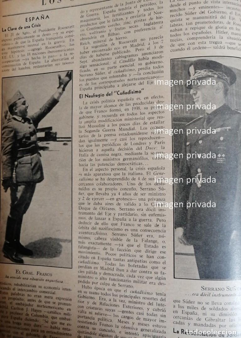 Sammeln von Plakaten: AFICHE RETRO RAMON SERRANO SU&Ntilde;ER ES DESTITUIDO 1942