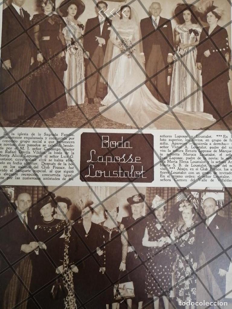 Sammeln von Plakaten: AFICHE ANTIGUO BODA. LOUSTALOT LAPOSSE 1948