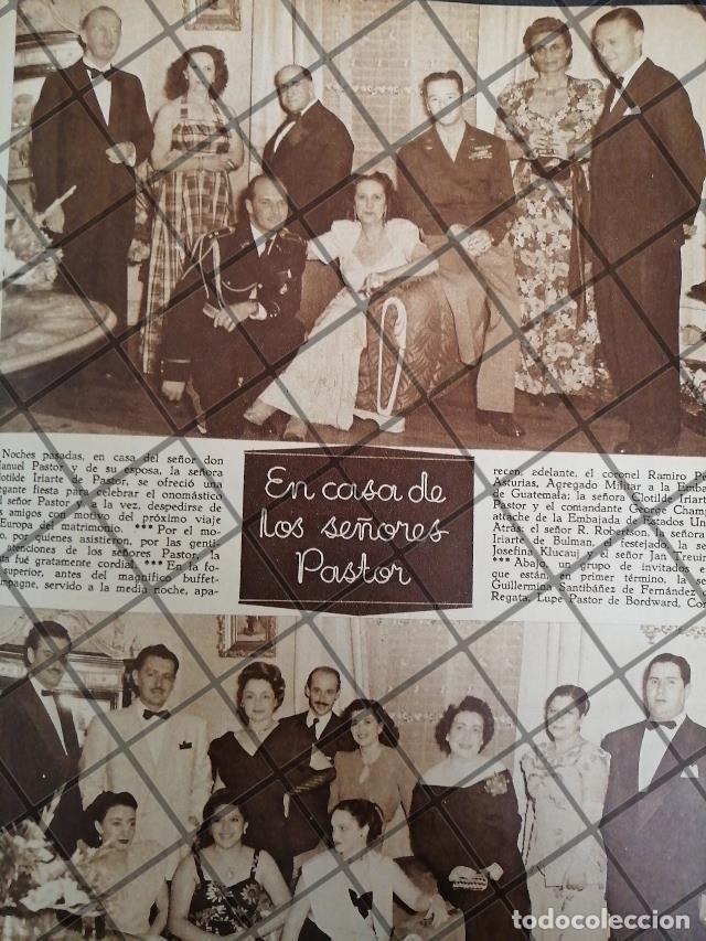 Sammeln von Plakaten: AFICHE ANTIGUO FAMILIA PASTOR IRIARTE Y AMIGOS 1948