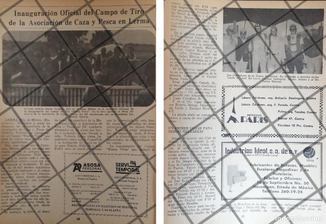 Sammeln von Plakaten: AFICHE RETRO INAUGURAN CAMPO DE TIRO BUENA VISTA 1985