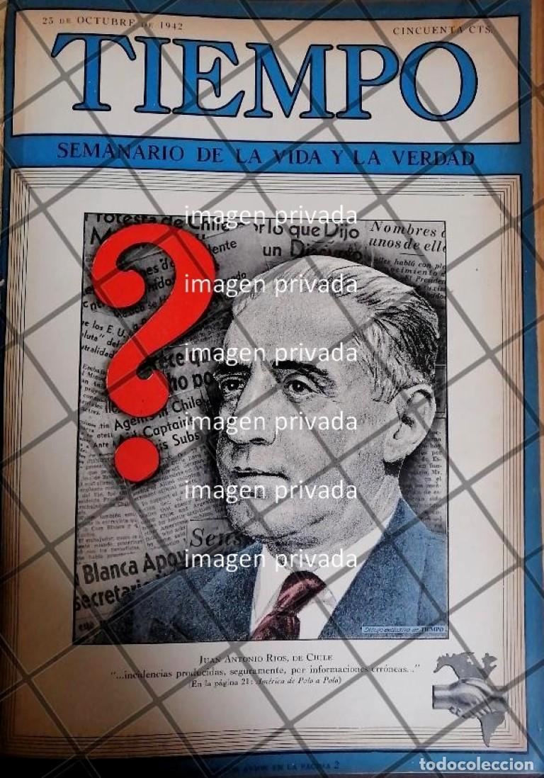 Sammeln von Plakaten: PORTADA ANTIGUA. JUAN ANTONIO RIOS MORALES 1942