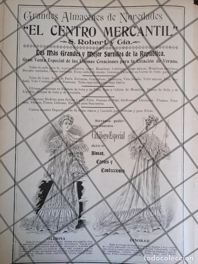 Sammeln von Plakaten: CARTEL ANTIGUO TIENDA EL CENTRO MERCANTIL 1906 -35