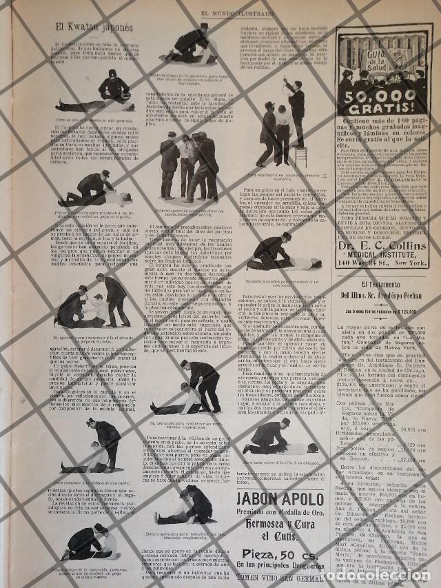 Sammeln von Plakaten: AFICHE ANTIGUO EL KUATSU JAPONES 1906