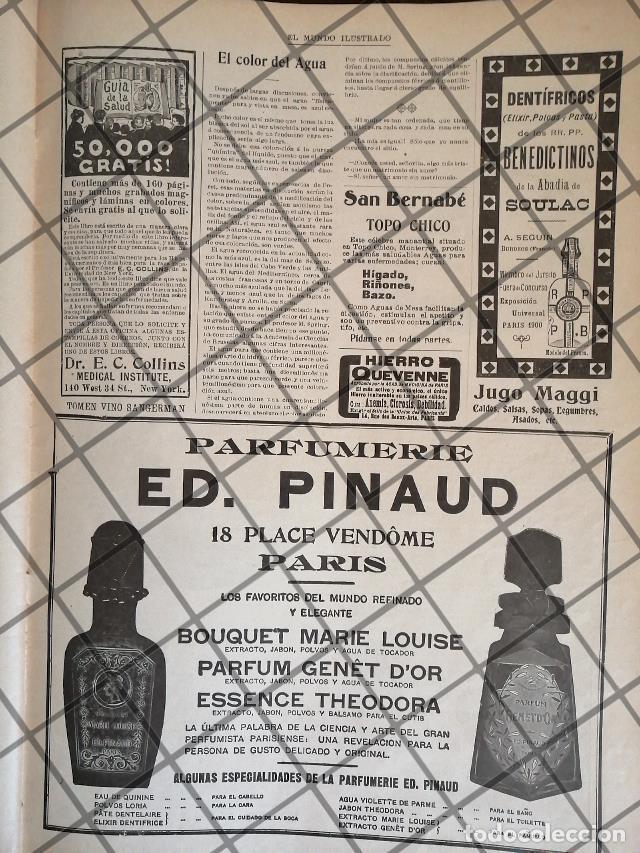 Sammeln von Plakaten: CARTEL PUBLICITARIO ANTIGUO PERFUMERIA ED. PINAUD 1906 ETC