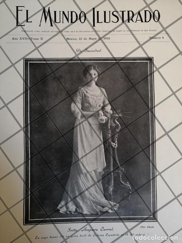 Sammeln von Plakaten: PORTADA ANTIGUA. 1910 AMPARO CORRRAL ESCALANTE
