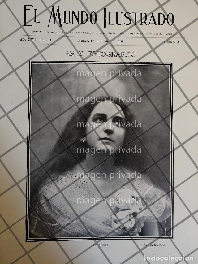 Poster collecting: PORTADA ANTIGUA. ARTE FOTOGRAFICO DE B. LOPEZ 1910