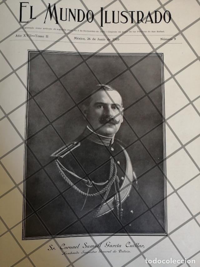 Poster collecting: PORTADA ANTIGUA. SAMUEL GARCIA CUELLAR 1910 INSPECTOR