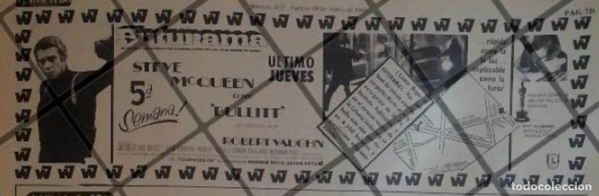 Poster collecting: AFICHE DE CINE RETRO PELICULA. BULLITT 1969 STEVE MCQUEEN