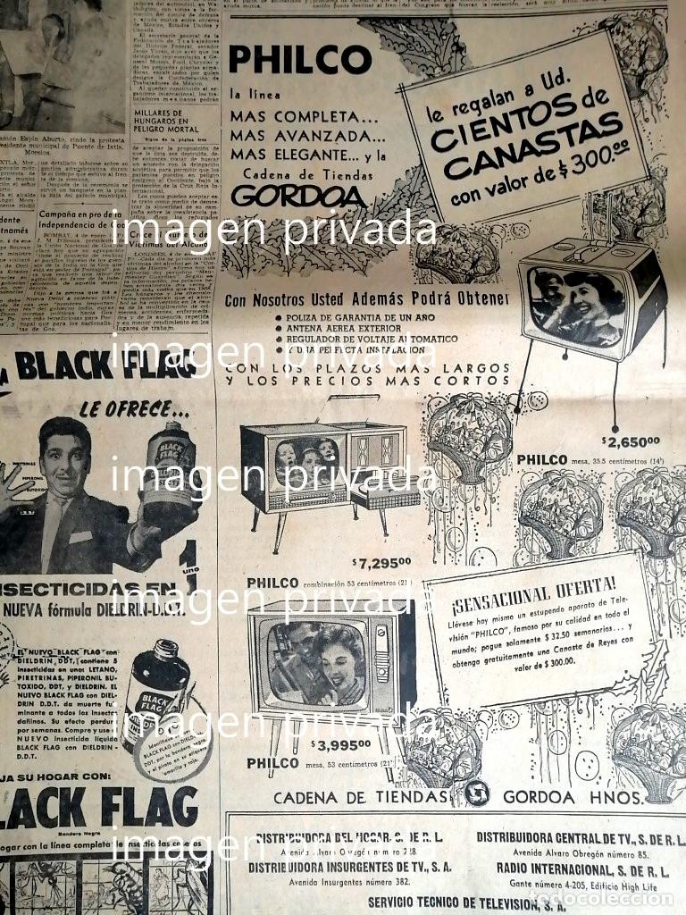 Poster collecting: PUBLICIDAD ANTIGUA TIENDA GORDOA HNOS. 1958 Y MAS