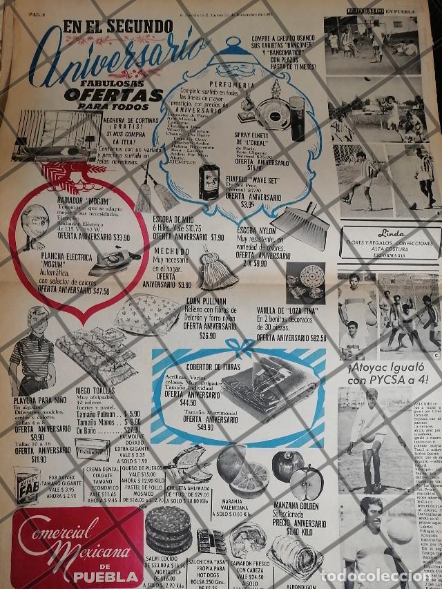 Poster collecting: PUBLICIDAD RETRO TIENDA COMERCIAL MEXICANA PUE 1969 /4