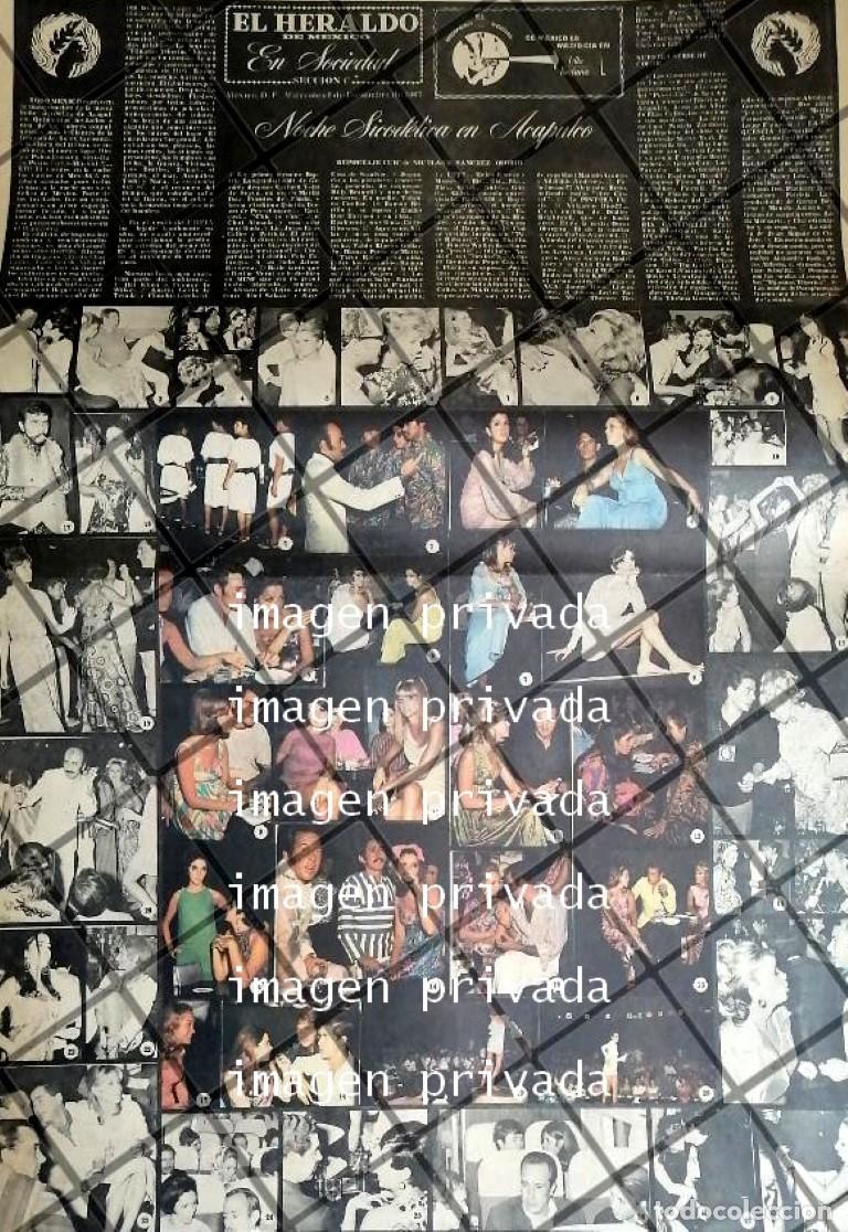 Poster collecting: PUBLICIDAD RETRO INAUGURAN DISCOTECA TIBERIOS ACAPULCO 67