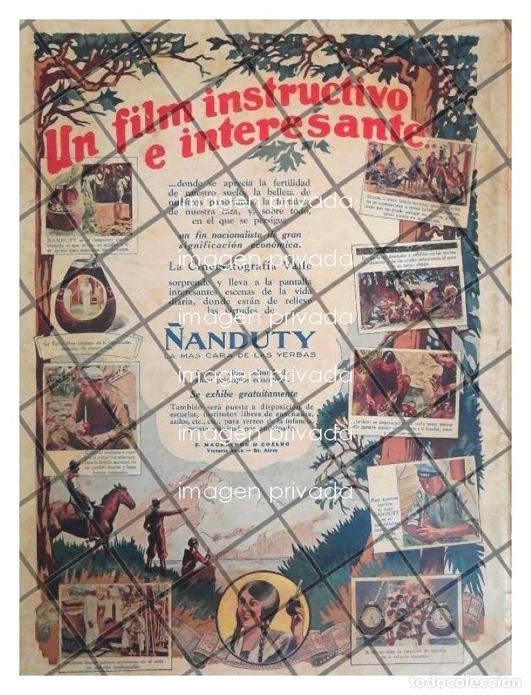 Sammeln von Plakaten: AFICHE RETRO PELICULA. &Ntilde;ANDUTY, DOCUMENTAL 1930s