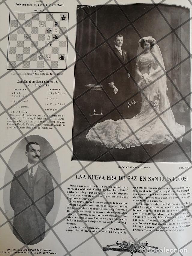Collezionismo di affissi: AFICHE ANTIGUO BODA. ALMIDA BAZ 1910 Y OTROS