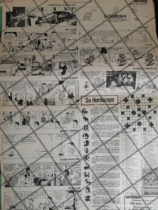 Collezionismo di affissi: TIRA COMICA RETRO 27 MARZO 1969 T. POSTER RV