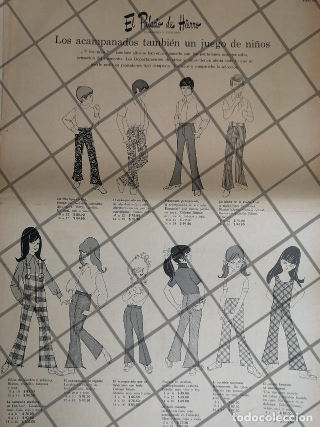 Collezionismo di affissi: PUBLICIDAD RETRO EL PALACIO DE HIERRO 1969 /129 T. POSTER RV