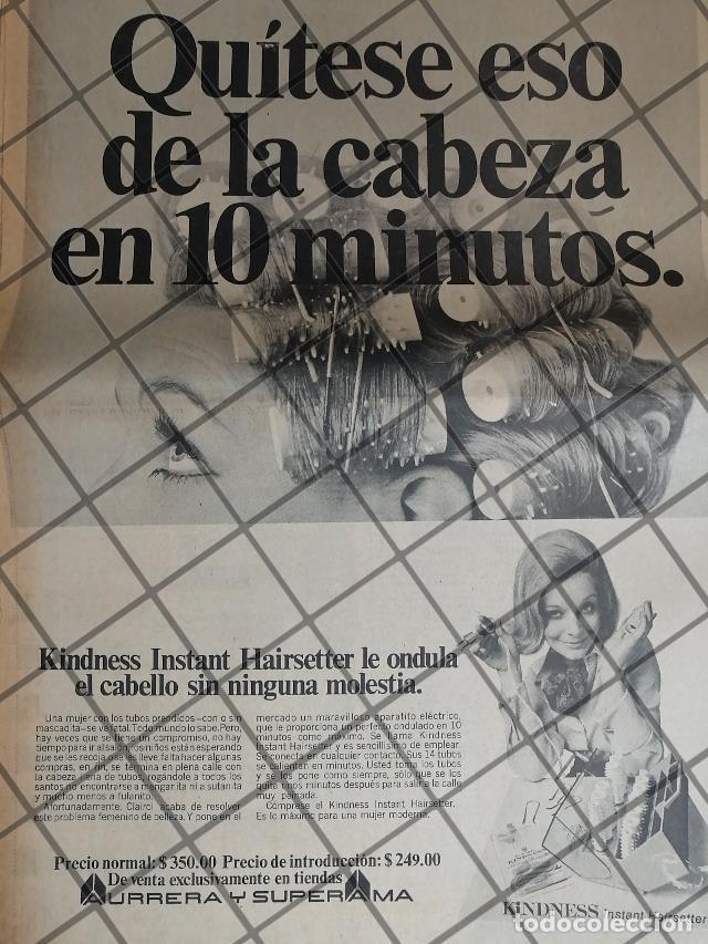 Collezionismo di affissi: PUBLICIDAD RETRO TIENDA AURRERA Y SUPERAMA 69 TAM POSTER