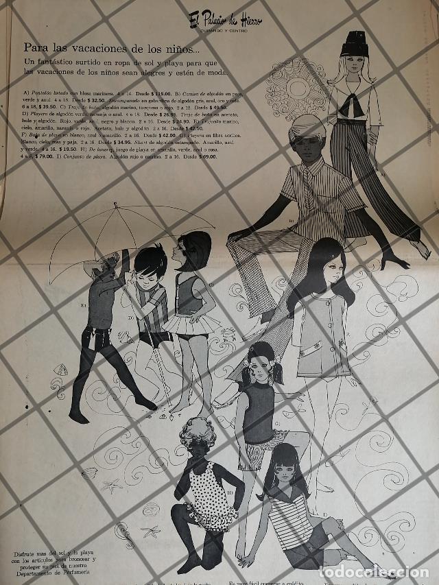 Collezionismo di affissi: PUBLICIDAD RETRO EL PALACIO DE HIERRO 1969 /130 T. POSTER