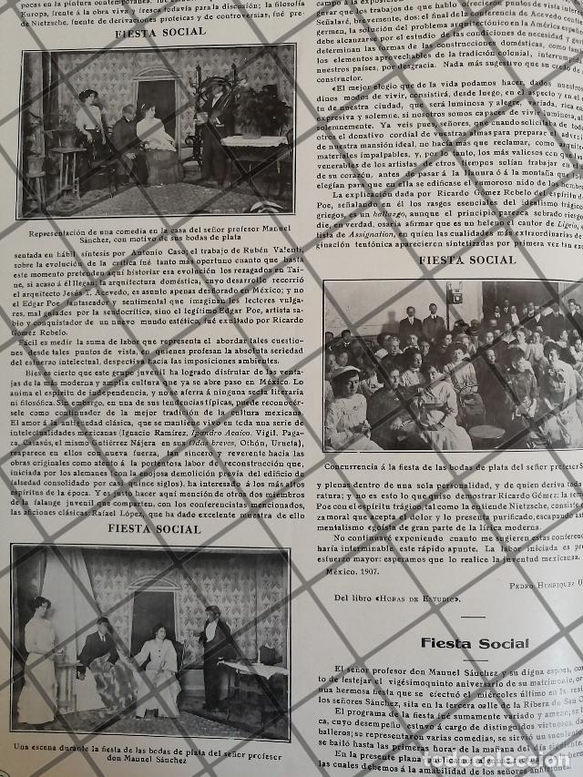 Collectionnisme d'affiches: AFICHE ANTIGUO BODAS DE PLATA MANUEL SANCHEZ MARMOL 1910