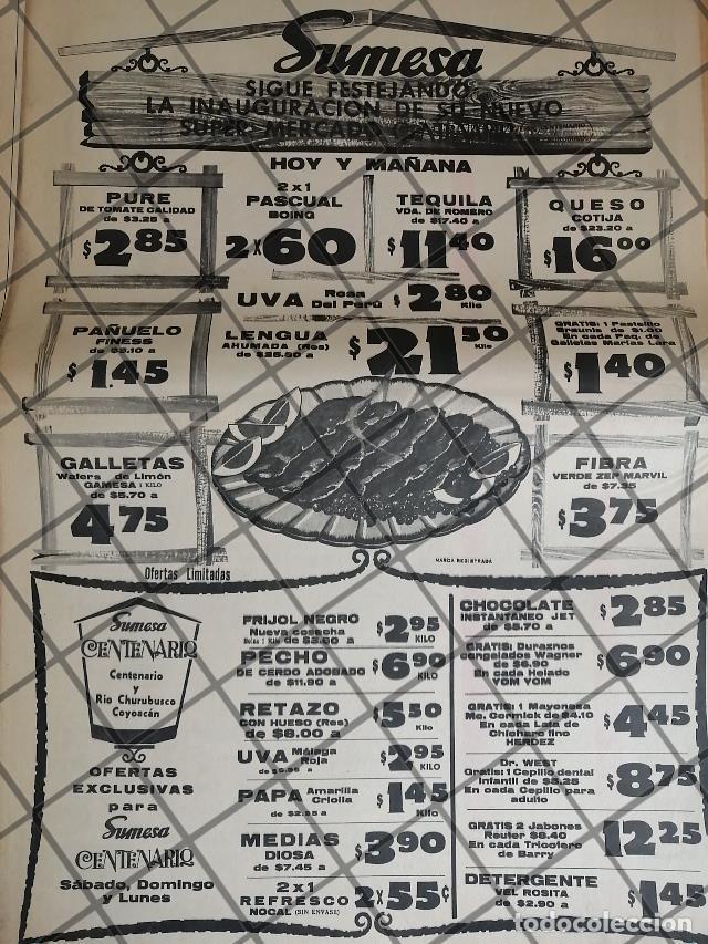 Collectionnisme d'affiches: PUBLICIDAD RETRO TIENDA SUMESA 1969 T. POSTER